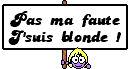 Présentation d'un allié Blonde